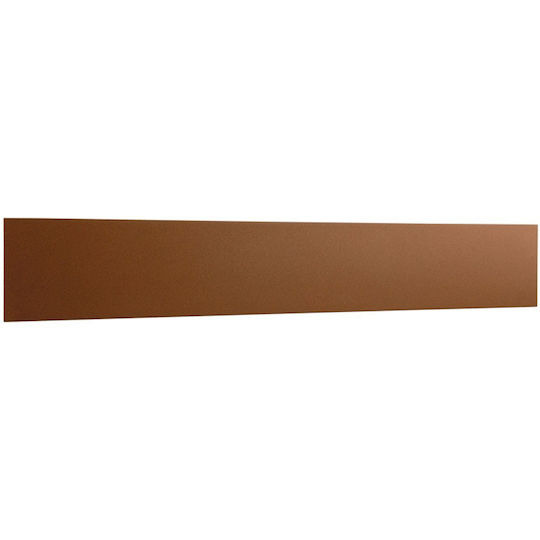 Zambelis Lights Wall-Mounted Outdoor LED Light IP65 13W with Warm White Light Double Beam