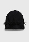 Funky Buddha Beanie Men's Knitted Beanie in Black