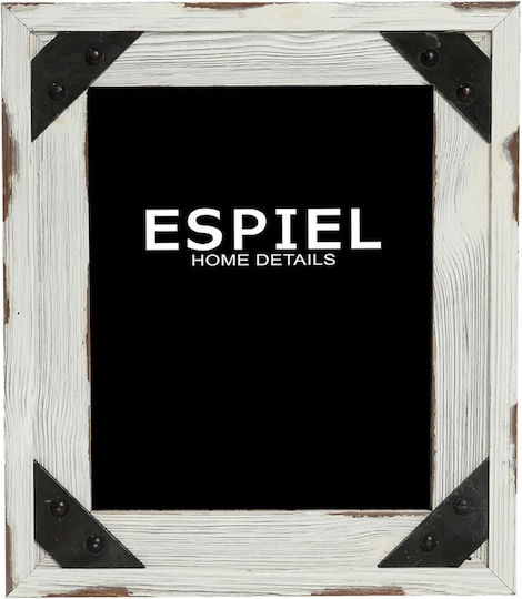 Espiel Wooden Picture Frame with Green Frame 3 Pieces