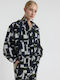 Women's Cardigan with Buttons Blue
