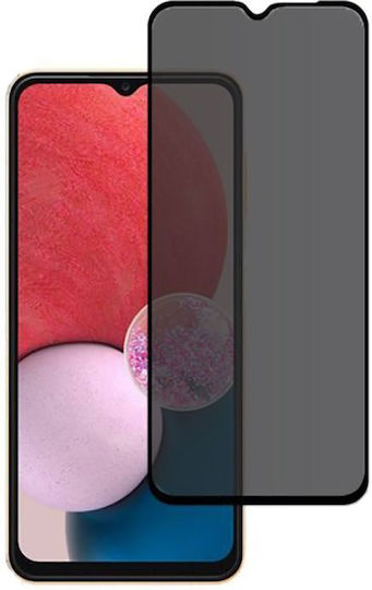Протектор Закалено Стъкло Privacy Full Glue Full Face За Samsung Galaxy A16 5G/A26 5G A17 A18 Черен