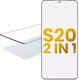 2 В 1 Предно Стъкло Oca Предварително Инсталирано Samsung Galaxy S20