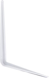 Dymo Metal Shelf Bracket in White Colour 350x400mm