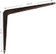 Dymo Heavy-Duty Metal Shelf Bracket in Brown Colour 300x250mm