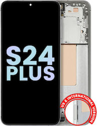 Oled Assembly Frame Samsung Galaxy S24 Plus 5g Us & International Version Service Pack Jade Green