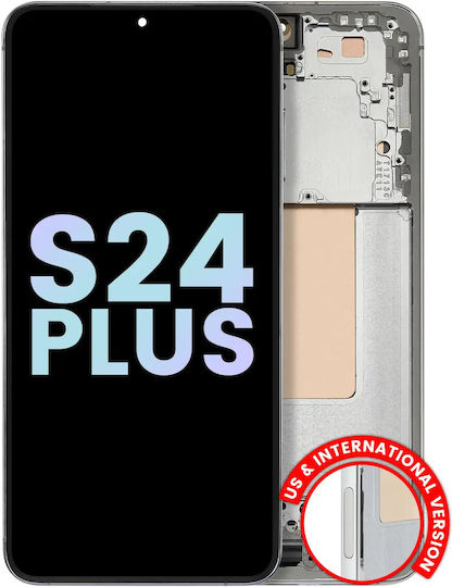 Oled Assembly Frame Samsung Galaxy S24 Plus 5g Us & International Version Service Pack Jade Green