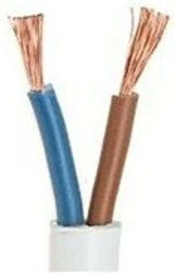 Krups Захранващ Кабел Omy 300/300v 2*1,0 Bvv-ll Кръгъл Многожилен Инсталационен Кабел 25 M Krups Захранващ Кабел Omy 300/300v 2*1,0 Bvv-ll Кръгъл Многожилен Инсталационен Кабел 25 M