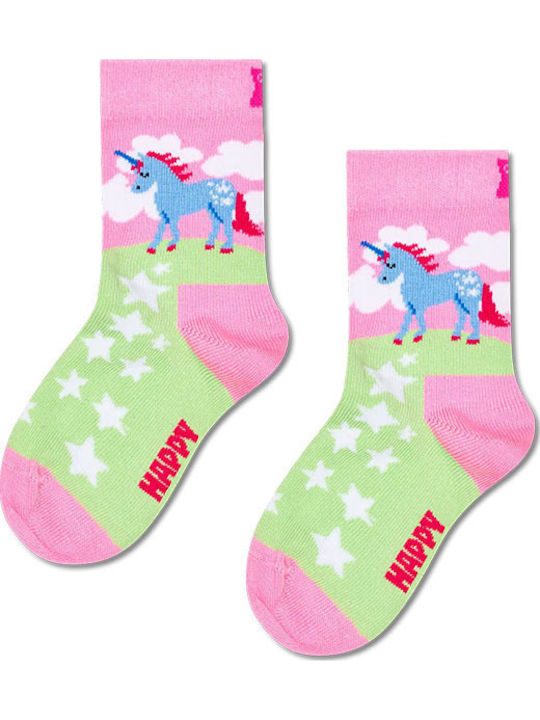 Happy Socks Șosete pentru copii roz