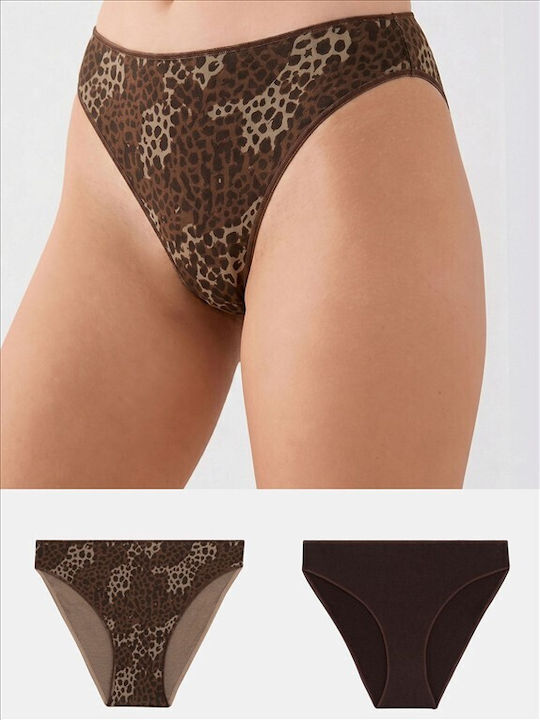 Minerva Γυναικείο Slip Brown-a