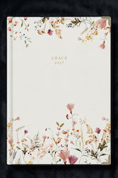 adBook Grace Agendă zilnică B5 2027 17x25cm
