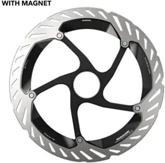 Ротор на дискова спирачка Shimano Rt-cl900-l 203mm W Lock Ring Internal Spline W Magnet Ind.pack