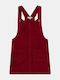 Sleeveless Red Girls' Dress
