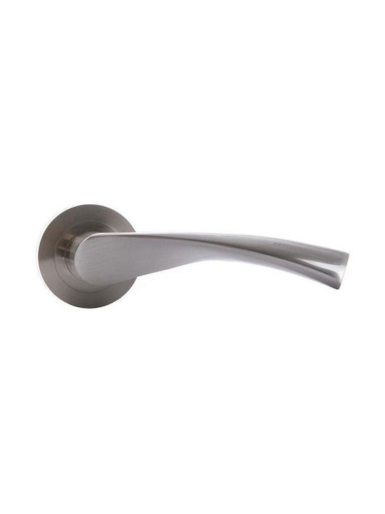 Domoletti Middle Door Handle Silver