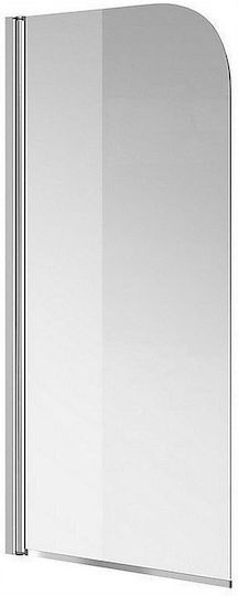 Cersanit Feste Seite Badewanne 70x140cm Klarglas Chrom