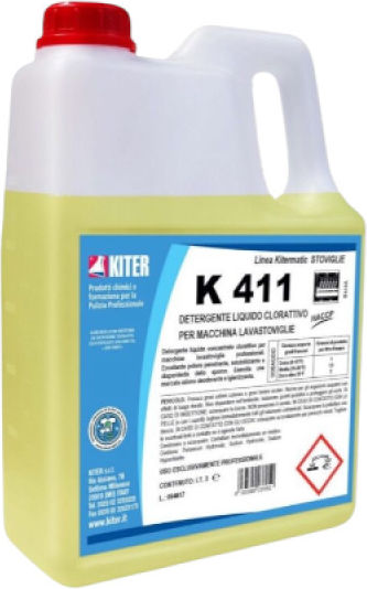 Kiter Commercial Liquid Dishwasher Detergent 4x3lt