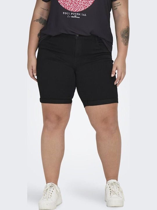 Only Carmakoma Damen-Shorts - Bermudas Schwarz