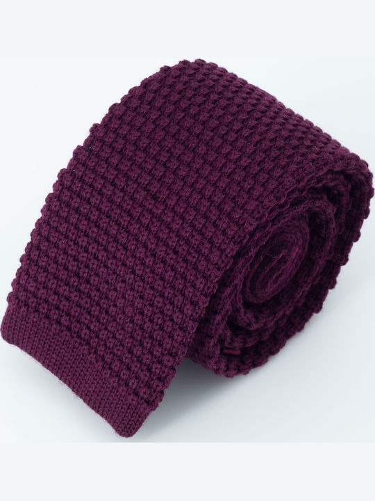 Aristoteli Bitsiani Herren-Seidenkrawatte, Gestrickt, Gemustert, in Rot