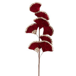 Iliadis Fabric Branch With Glitter Length 65cm
