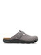 Bir Boston Leder Herren Hausschuhe Blau Anatomisch