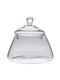 Iliadis Allgemeine Verwendung Lebensmittelglas mit Deckel Transparent 17x17x17cm