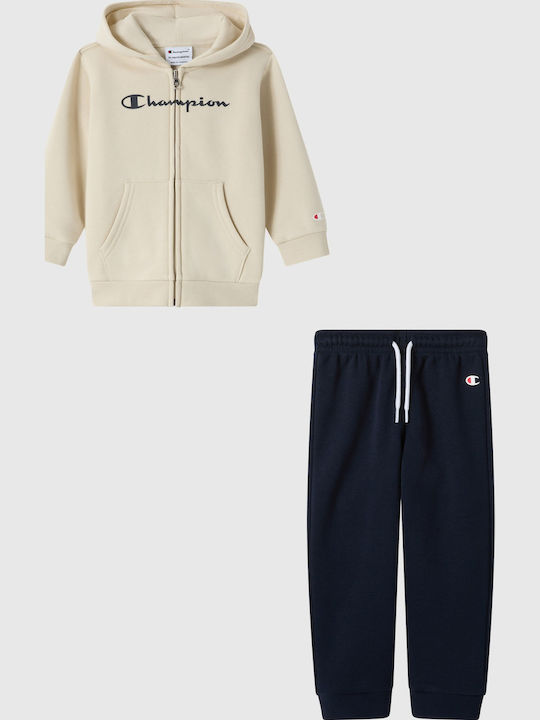 Champion Kids Sweatpants Set With Jacket Fog