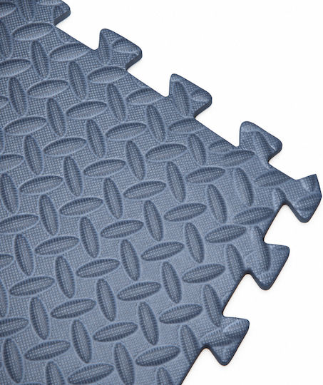 Rage Gymnastikmatten Puzzle Gymnastikmatten Blau 60x60x1.2cm 4Stücke