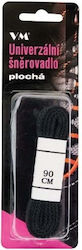 VM Footwear Shoelaces Black 2pcs