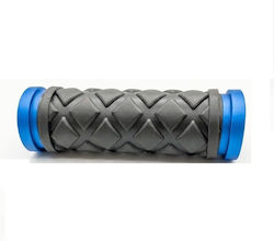 Oem Mânere De Bicicletă Revo 90mm Negru-Albastru