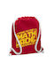 Koupakoupa Koupakoupa Sporttaschen Rucksack Fitnessstudio Rot
