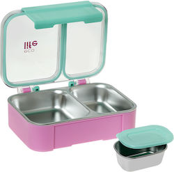 Ecolife Plastic Kids' Food Container 0.8lt Blue Ecolife Plastic Kids' Food Container 0.8lt Blue