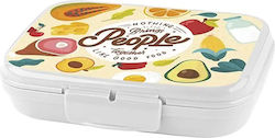 Sidirela Plastic Kids' Food Container 0.6lt Whi...
