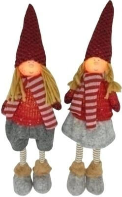 Figoura Weihnachtsfigur Kleinkind Rote Höhe 45cm
