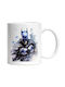 Batman, Supereroi, DC, Costum, Liliac, Personaj Fictiv, SF Cană Ceramică Albă 330ml (Personalizat)