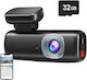 Redtiger F9 Lite Spiegel-Set mit 4K-WLAN-GPS-Autorekorder und Rückfahrkamera
