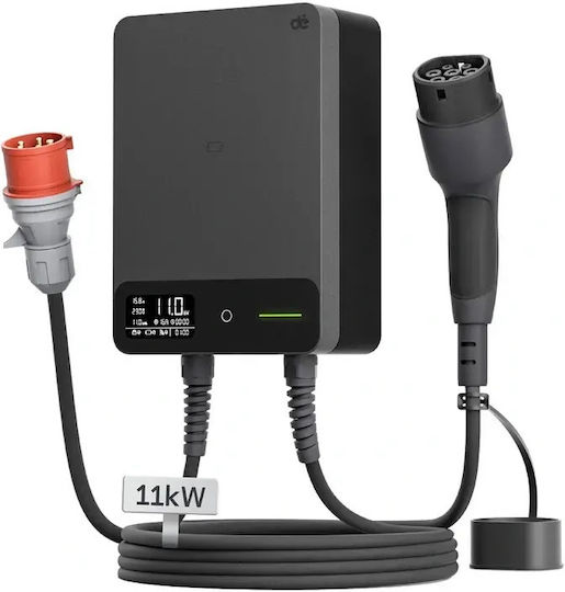 Depow Încărcător Monofazat Montat pe Perete de 11 kW cu Cablu Încorporat de 7 m Tip 2 (094053)