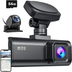 Redtiger F7n Σετ Κάμερα DVR 4K με Οθόνη 3.2" & Κάμερα Οπισθοπορείας