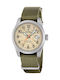 Festina Men's 39mm Battery-Powered Watch with Green Fabric Strap