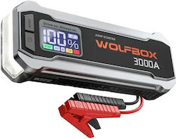 Wolfbox MegaVolt 16 Starter Auto și Motocicletă Portabil 16000mAh cu Bancă de Alimentare / USB / Lanternă 12V Wolfbox MegaVolt 16 Starter Auto și Motocicletă Portabil 16000mAh cu Bancă de Alimentare / USB / Lanternă 12V