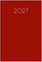 Innostat Simple Agendă Săptămânală 2027, Burgun...