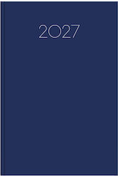 Innostat Simple Weekly Agenda 2027 Navy Blue Le...