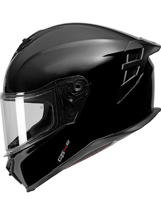 CMS GP4-R Black Matt Κράνος Μηχανής Full Face E...