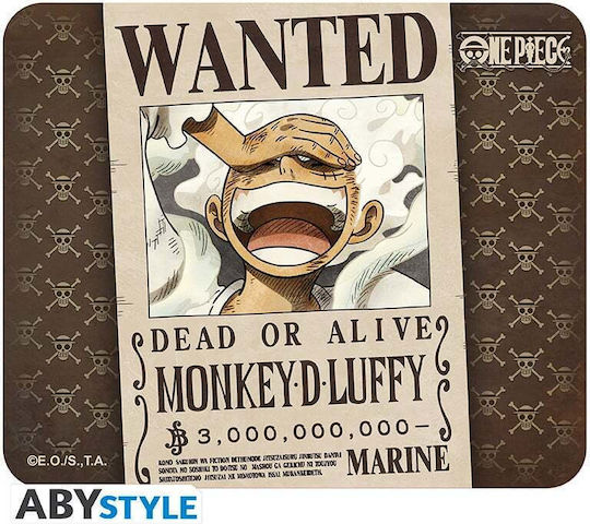 Abysse One Piece Wanted Luffy Mouse Pad