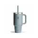 Hydro Flask Handled Tumbler Stainless Steel Thermos Bottle 946ml Shale Gray with Straw and Handle