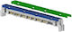 Elektro-plast Ansamblu de blocuri terminale Msf Elegant 4x12 1xcasetă Pe+n 20x10mm2+4x16mm2 2xcapac 0928-04