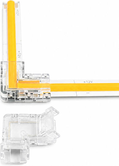 Evivak Conector de colț pentru benzi LED 850222