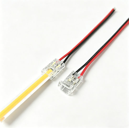 Connector Καλώδιο Μονόχρωμη Ταινία Cob Ή Smd 10mm Evivak