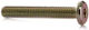 InLine Galvanized Screw with Diameter M6 and Length 6mm 20 Pieces