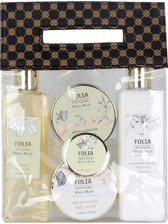 Folia Professional Musk Комплект за Грижа за Почистване на Тялото