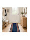 vidaXL Flornes Blue Runner Rug 80x150cm
