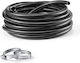 Vevor Heavy-Duty PVC Suction Hose 25 mm x 25 m Clamps Black Xsyg25mm25mwi7iy7001v0